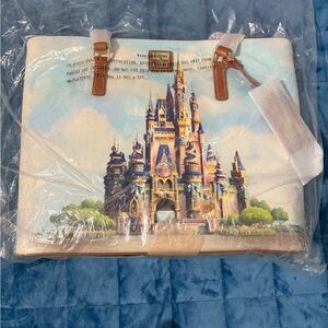D&B leather Cinderella 2021 WDW castle new in plastic,Beautiful bag! A KEEPSAKE